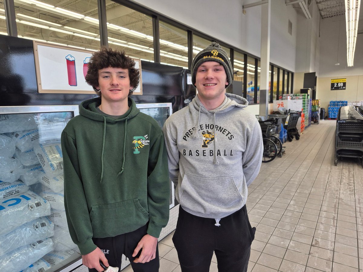 BaseballPreble's tweet image. Thank you to all of the Preble baseball players that helped out today ringing bells for Salvation Army! Great job representing our school, your families and helping out our community! We’re proud of you for your service!