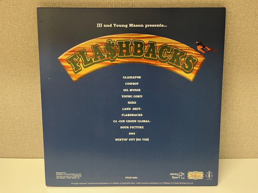 🟥J-HIPHOP USED PICKUP🟥 美品‼️✨ Fla$hBackS「FL$8KS」 レコード