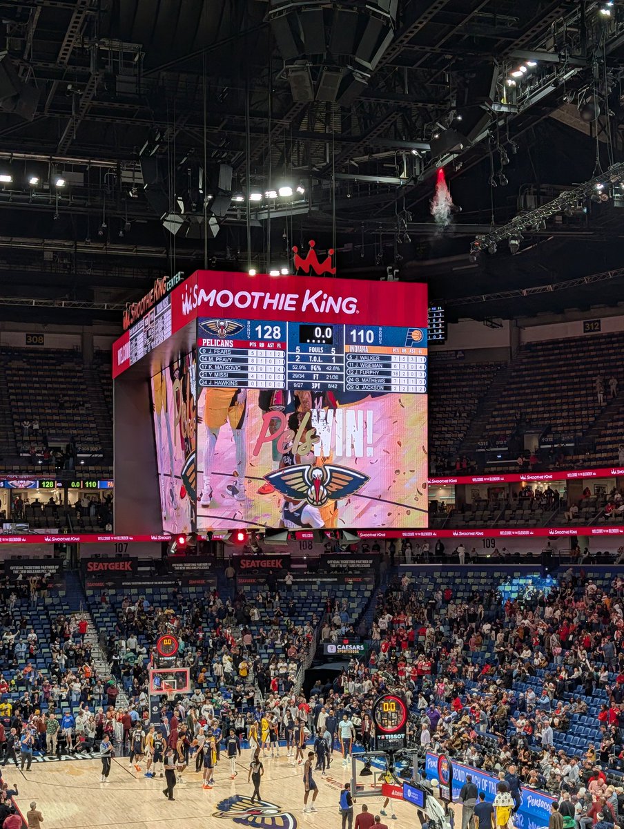 That's a #Pelicans Dub <a href="/PelicansOnSI/">New Orleans Pelicans On SI</a>