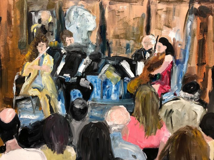 RGF52's tweet image. Art of the Day! "The Concert". Buy at: ArtPal.com/robertgfishman…