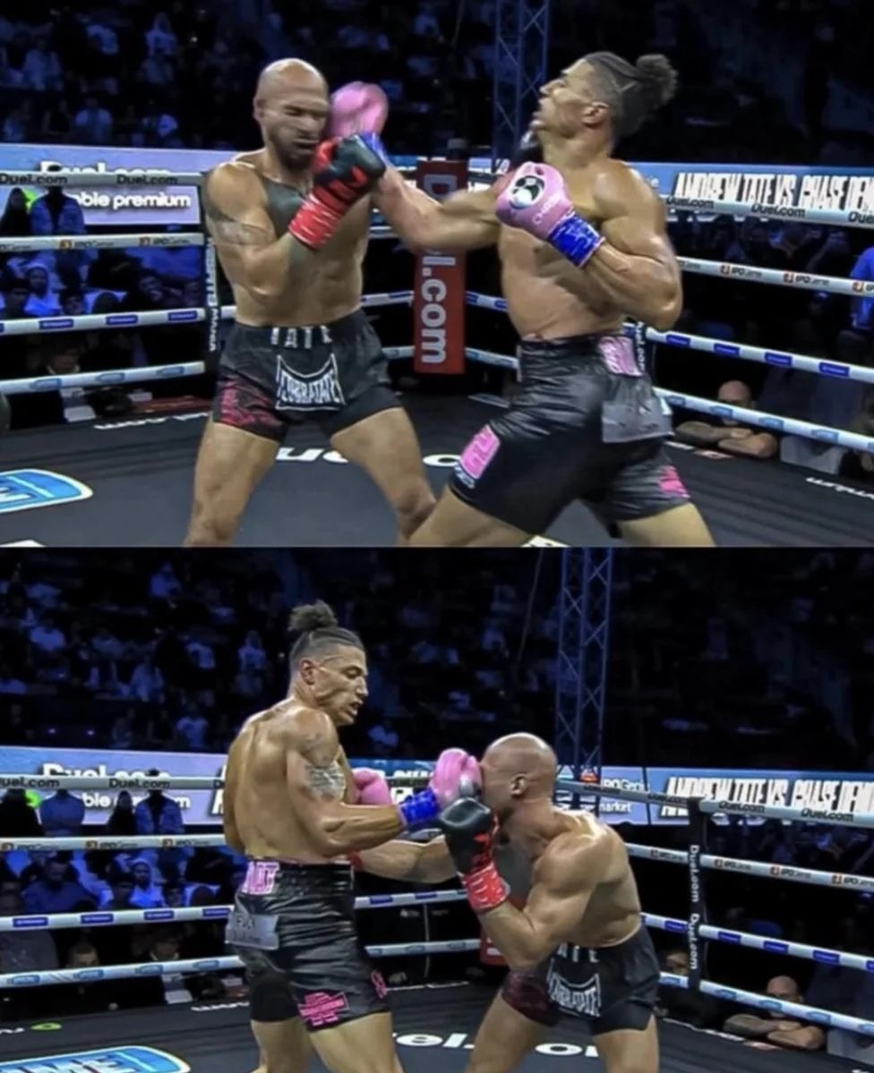 Tate let another dude beat him, seems pretty gay.