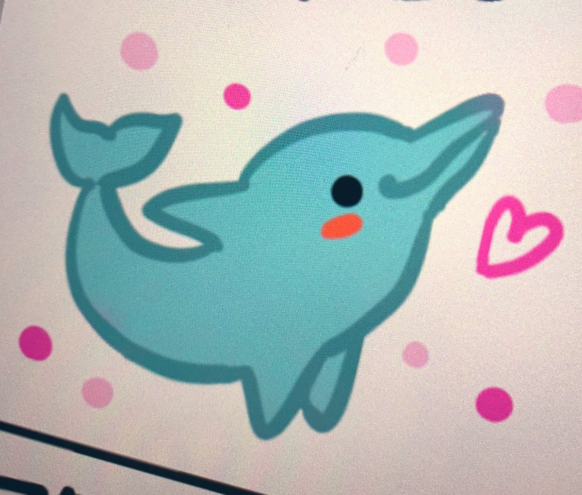 art_mingo's tweet photo. イルカちゃん🐬
#illustration #dolphin #kawaii https://t.co/XZjrVWKjsc
