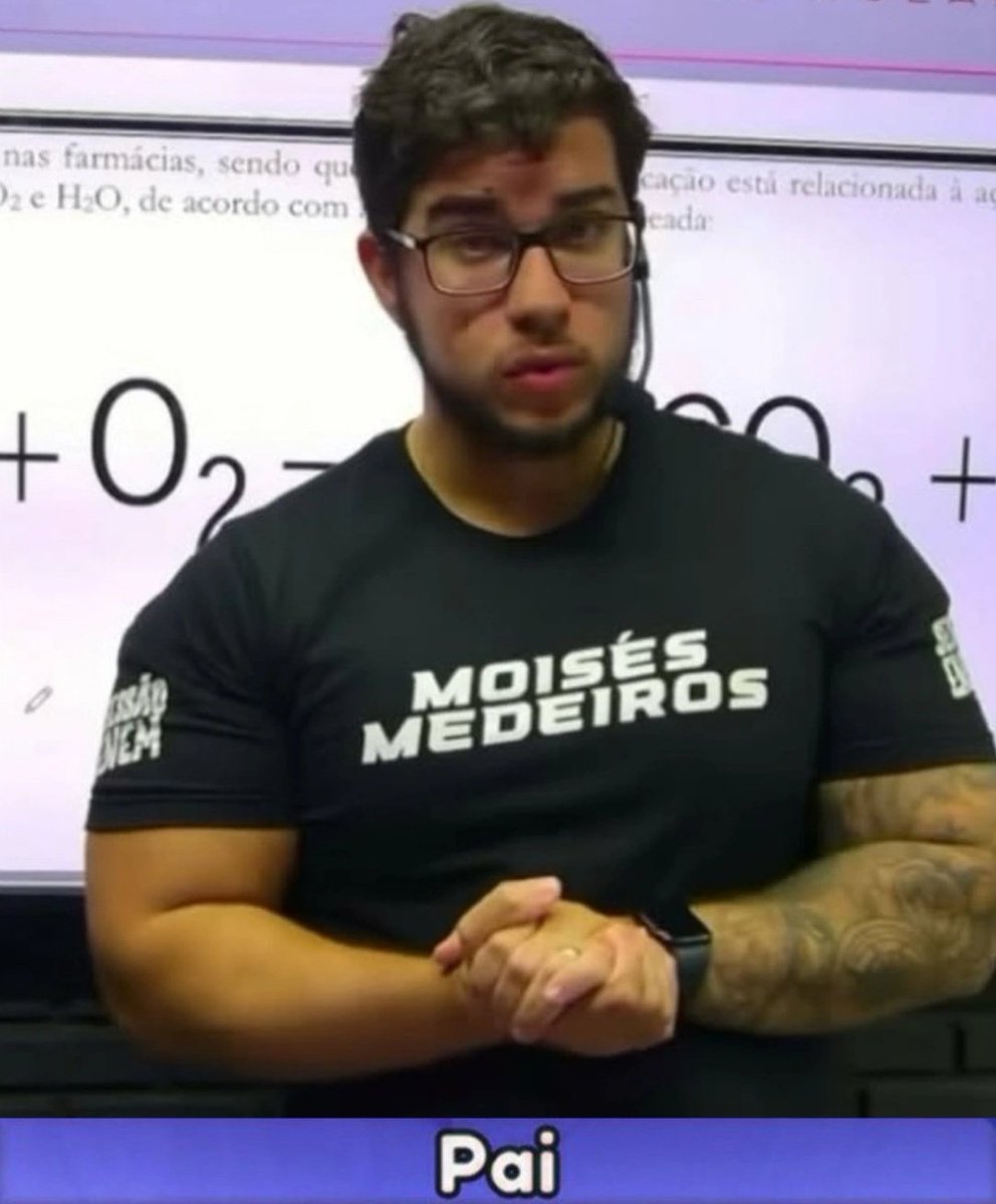 Meu pai é médico e professor de Química.
E sem ele, você não gabarita Química no vestibular! 🫵🏻
Cupom: 🏷️RENATAVEST na plataforma do Moisés Medeiros