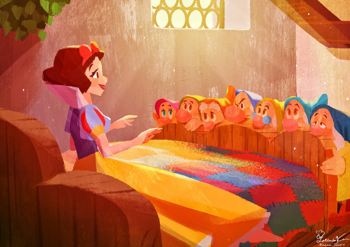 nana_coco77's tweet image. Good Morning, Snow White…!

 #白雪姫スクリーンデビュー