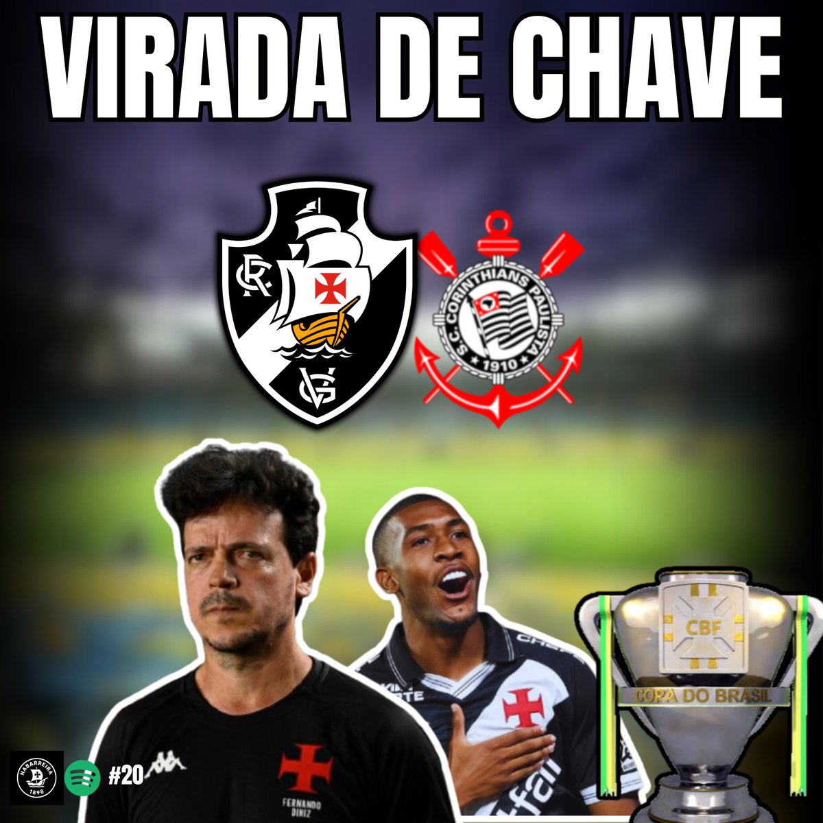 No episódio de hoje, a conversa é direta, sem filtro e com o peso que esse momento exige. O que essa final representa? O que está em jogo além do título? É a virada de chave que a torcida espera?
🎧 Já disponível no podcast

Clique e ouça: open.spotify.com/episode/6kvrwl…