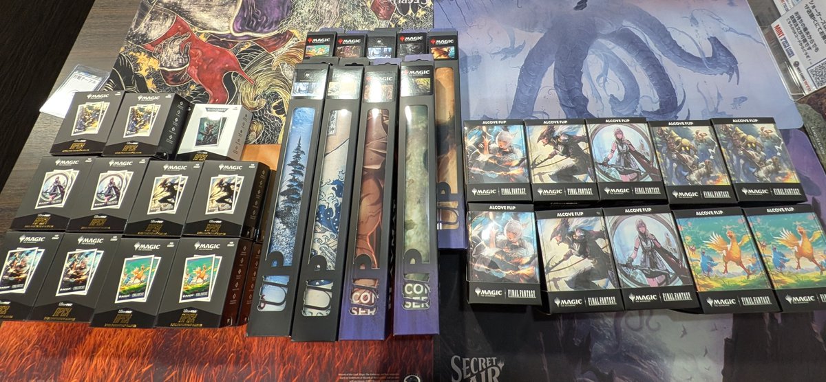 商品情報】 ウルトラプロ社製ファイナルファンタジーコラボサプライを