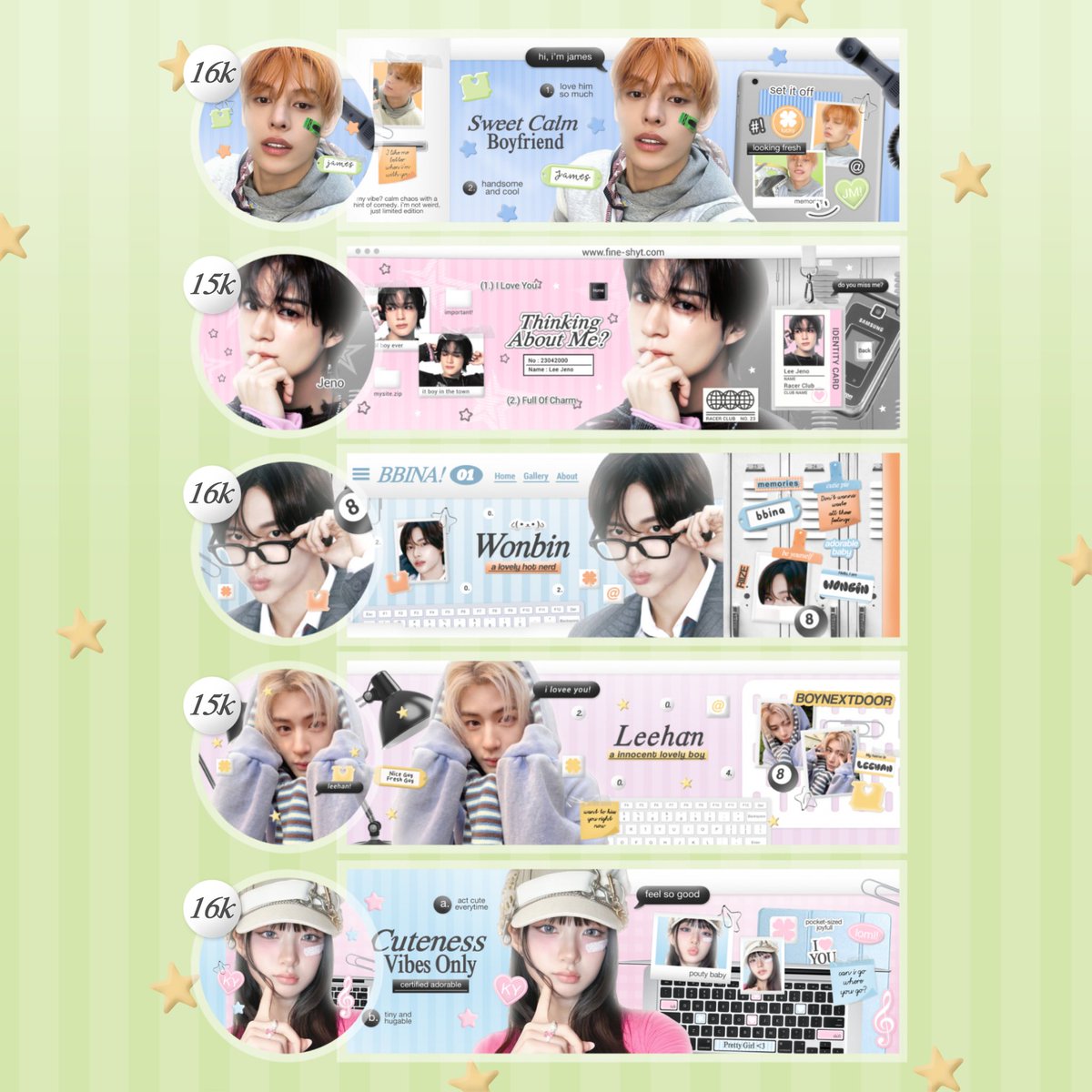 cravitiezz's tweet image. help repost thank you! 💗🍀

halo semuaa! aku kembali lagi ya open layout by request untuk semua catalog dibawah ini :D

🗓️ : start from now
💭 : order by dm 

untuk catalog dan form lengkapnya ada dibawah yaa! happy jajaank 🫶🏻
#zonaba #zonauang