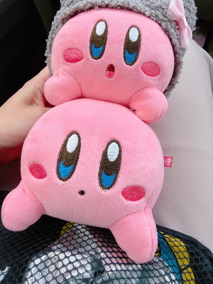 ダヴィドカピィ　　ひーちゃんです❣️ 今日のおでかけカービィちゃんず👶👶🩷