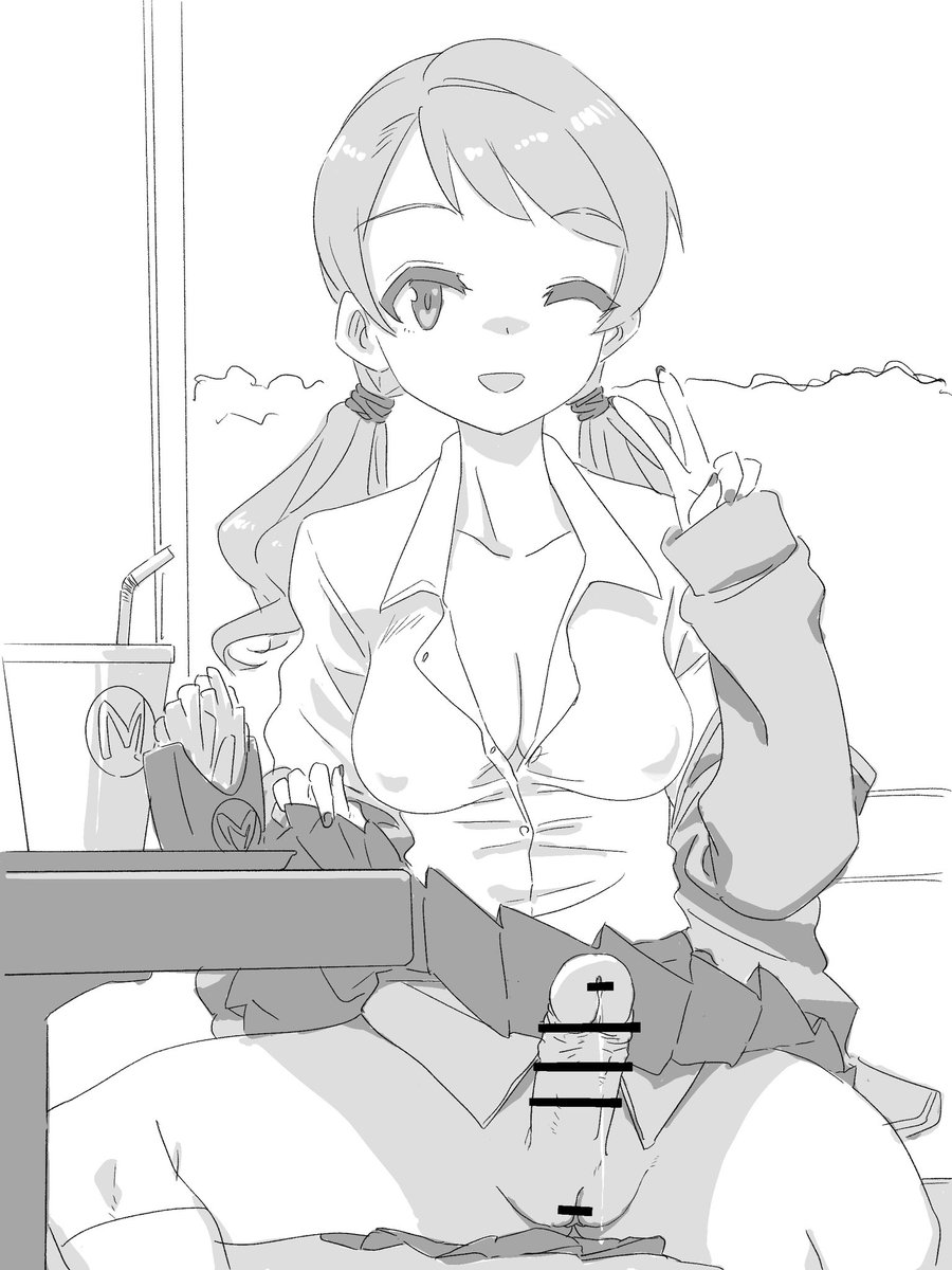 [R-18 ちんぽ付き] ふたちん勃起露出チャレンジ。 