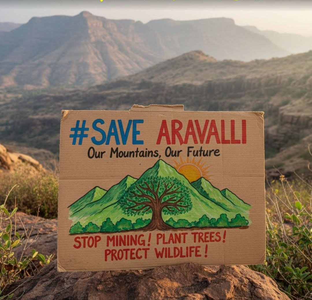 #BJP = Sell everything 👺
Sab khod daalo, sab bech daalo, sab kaat daalo !!!
Ab Aravali tak pahunch gaye ye. Yahi time hai Aravali ko bachane ka. Jyada se jyada log is campaign mein jude jis se Aravali ke baare mein ye log dobara sochein.
#SaveAravali #SaveRajasthan