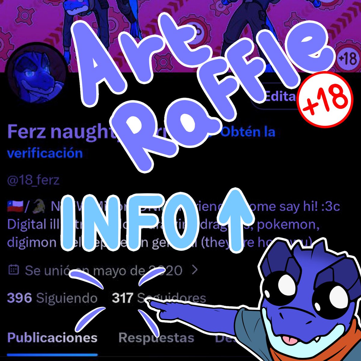 300+ art raffle!!! Thanks you  all for enjoying my art uwu I want to give ya a little gift for christmas! Rules are:
-follow me on x 
-Rt this post and comment with your ref/OC/or character you want a pic of 
I will chose the winner on the 24th of december uwu good luck everyone!