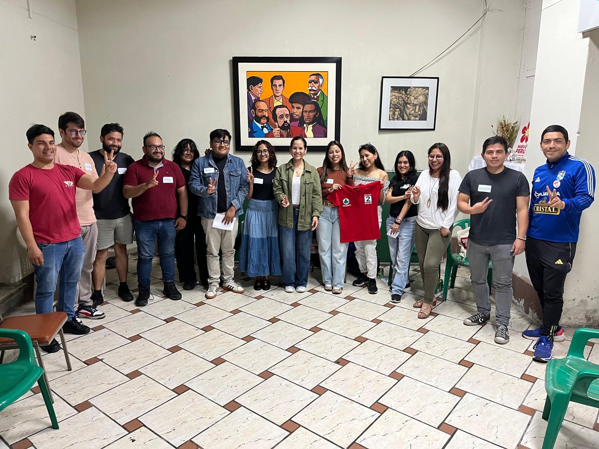 Seguimos sumando jóvenes voluntarios que, con valentía y esperanza, apuestan por un proyecto político de cambio. ¡Venceremos!