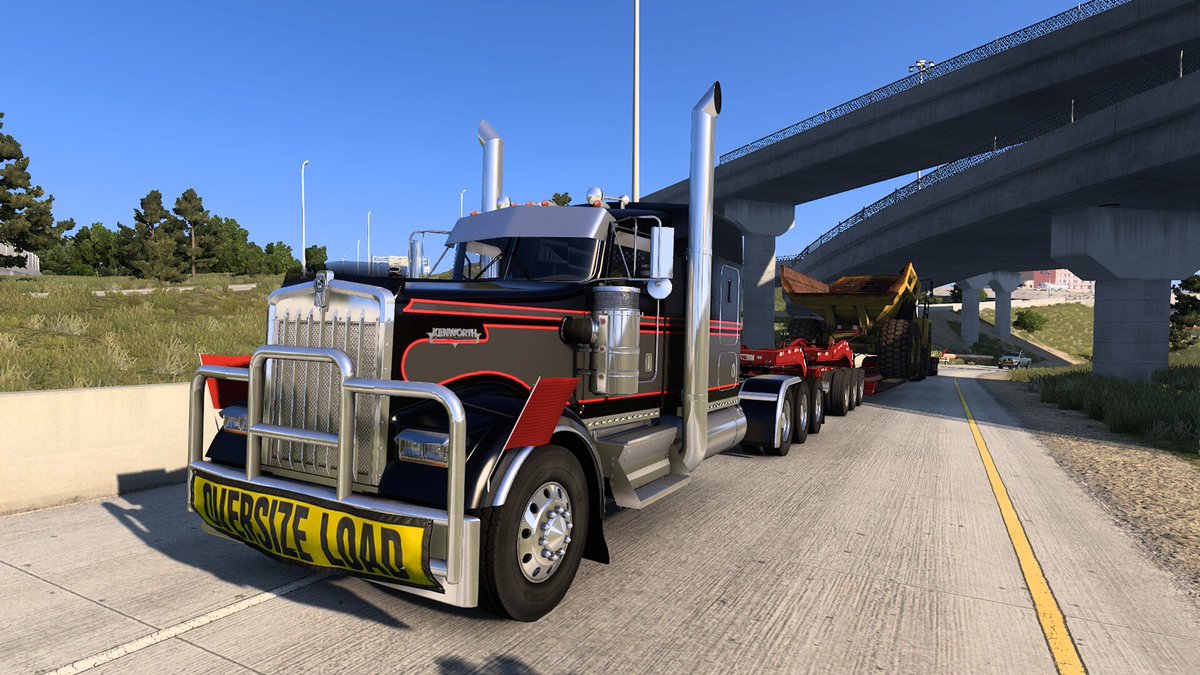 Dkasper00's tweet photo. Ran some special transport tonight.
@SCSsoftware 
#AmericanTruckSimulator https://t.co/9VoL6EpaJK