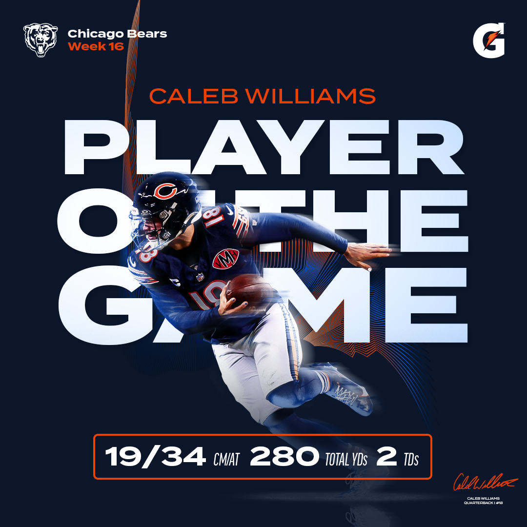 ChicagoBears's tweet image. .@CALEBcsw put the cape on 😤