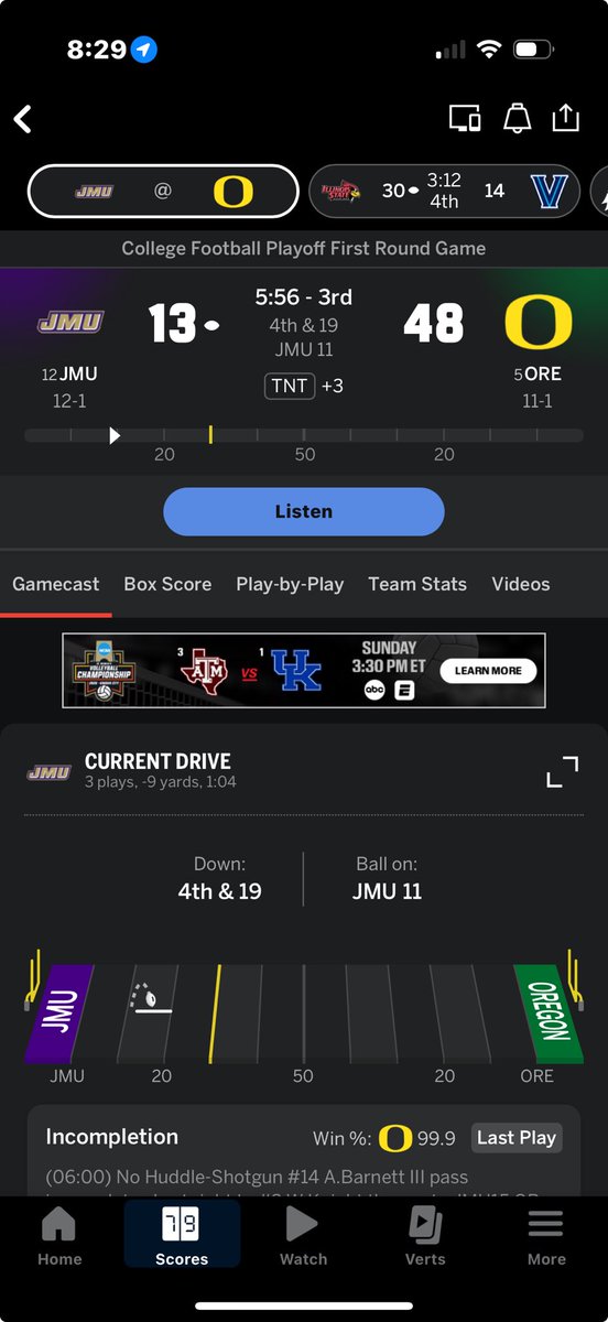 jpin91's tweet photo. How’s this working out ⁦@CollegeGameDay⁩ ⁦@PatMcAfeeShow⁩ https://t.co/T47z0EcjMl