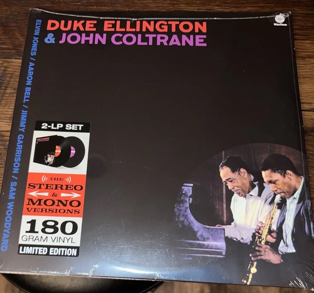 Limited Edition Duke Ellington &amp; John Coltrane 2LP  Release 1962 New  
🔗 ebay.com/itm/3363429170…  ⚫
 #ad