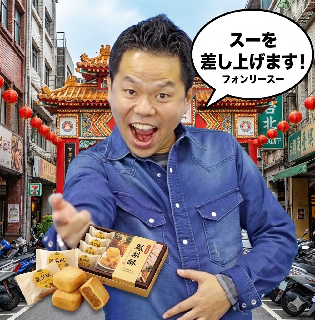 スーを差し上げます！！(鳳梨酥)