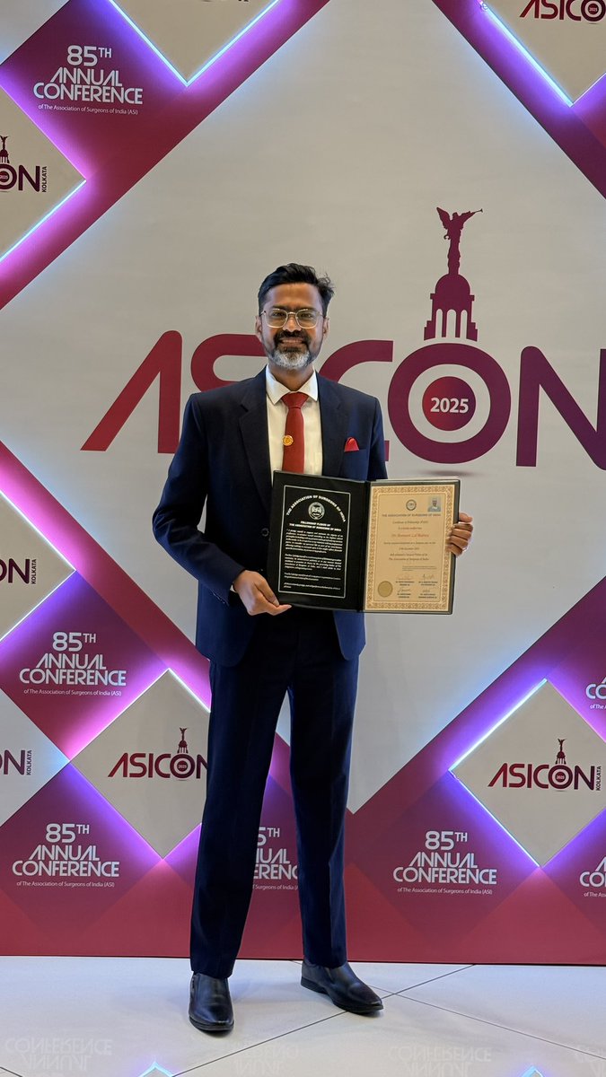 Dr. B L Bairwa MS, FACS tweet media