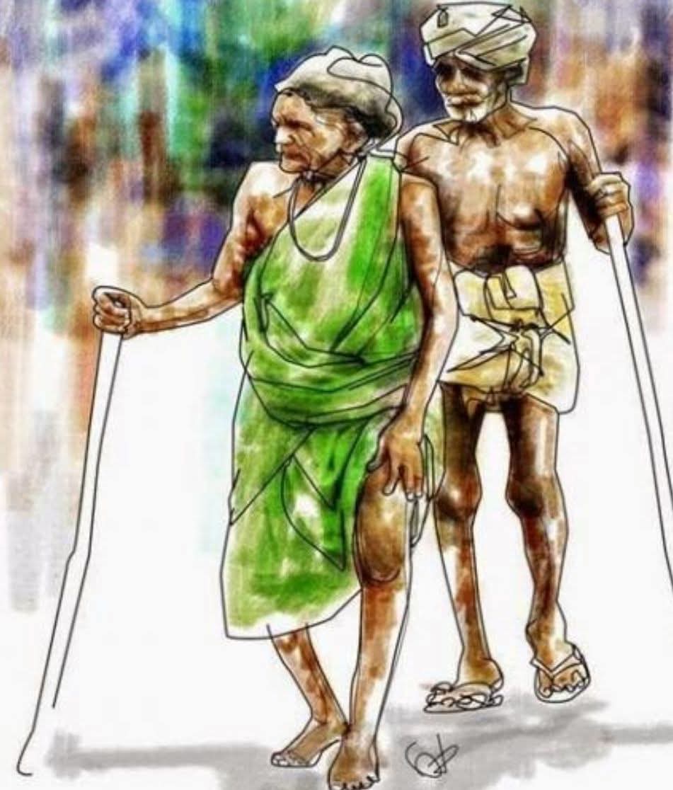 kaippulla123's tweet photo. இந்த உடம்புதான் இதுவரை இளமையை #சுகித்ததா?

இந்த சூம்பும் மார்புகளுக்கா இத்தனை கண்கள் வட்டமிட்டது?
பெருத்தன சிறுக்கும் சிறுத்தன பெருக்கும் என்று பட்டினத்தார் பாடியது இந்த நிலையற்ற பொய் வாழ்வை தானா?

இன்னும் இழுத்து கொண்டு இருக்கிறான். செத்து தொலையவில்லையே என்று மனைவியும் சுற்றமும் பேசியது. எனக்கு அவர்கள் என்னை நூறாண்டு வாழ்க என வாழ்த்தியது நினைவுக்கு வந்தது. இதுவரை எனது கோடாரியால் நான் எனது வேரையல்லவா வெட்டியிருக்கிறேன் !

நான் விரும்பியவை எல்லாம் என்னைவெறுத்துகொண்டிருந்தது .
இளமையாய் இருக்கும்போதே முதுமையை பழகி இருக்கவேண்டும் . அறுசுவை உணவை தேடி தேடி உண்ணும் போதே அது மலமாகும் என்று உணர்ந்திருந்தால், அடுத்தவர் உணவை நான் பறித்திருக்கமாட்டேன். அனைவருக்கும் பயன்படவேண்டிய பொன் பொருளை ஒரு திருடனைப்போல் பதுக்கி இருக்கமாட்டேன்.

காலம் கடந்த ஞானம். பாயும் நோயும் தவிர யார் துணை வரப்போகிறார்கள். இறந்தாலும் எனக்காக யார் அழப்போகிறார்கள்?
பிணமானப்பின் இந்த மாளிகையும் பணமும் எனதென்று நான் சொந்தம் கொள்ளவா முடியும்? சந்தனத்தால் மணந்த உடல் என்றாலும் இறந்தால் மணக்கவா போகிறது?

கண்ணே மணியே என்று கொஞ்சிய தாயும், காதலா, என் உயிரே என்று சொன்ன மனைவியும் , பிணமானபின் சுடுகாட்டில் அல்லவா விட்டு செல்வார்கள் !
பிரியமாட்டேன் என்று சொன்னவர்கள் பிணம் என்று வீசிசென்ற பிறகு , மண் என்னைப்பார்த்து ,
" மகனே ! நானிருக்கிறேன் . என் மடியில் வந்து உறங்கு" என்று என்னை மார்போடு தழுவிக்கொண்டது.

அருந்தின மலமாம்
பொருந்தின அழுக்காம் வெறுப்பன உவப்பாம்
உவப்பன வெறுப்பாம்
உலக பொய் வாழ்க்கை நீநீயாகஇரு…

உங்கள் உடலில் இருக்கும் ஒவ்வொரு உறுப்பும் நீங்கள் உயிருடன் இருக்கும் அத்தனை நாளும் பயன்படுத்தவே படைக்கப்பட்டிருக்கிறது.

அதனால் வயதானால் அந்த நோய் வரும் வயதானால் இந்த நோய் வரும் என்று சொன்னால், தயவு செய்து நம்பாதீர்கள்

உங்கள் கூடவே வாழும் மிருகங்களைப் பாருங்கள். மரணம் வரும் வரை தன் வேலைகளைத் தானே செய்து கொள்கிறது.

எந்தப்பறவைகளும் தனக்கு வயதாகிவிட்டது என்று தன் குஞ்சிடம் சாப்பாடு கேட்பதில்லை.

எந்த மாடும் படுத்து கொண்டு தன் கன்றிடம் தண்ணீரோ உணவோ கேட்பதில்லை.

எந்தப் பூனையோ, நாயோ படுத்த படுக்கையாக இருந்து கொண்டும் மலம் கழிப்பதில்லை.

மரணம் அடையும் நாள் வரை ஆரோக்கியமாக சுயமாக தன் வேலைகள் அனைத்தையும் செய்கின்றன.

மனிதர்கள் மட்டும் தான் வயதானால் நோய்வரும், இயலாமை வரும் என்று நம்பி, அடுத்தவர்களை எதிர்பார்த்து வாழ ஆரம்பிக்கிறார்கள்.

நன்கு ஞாபகம் வைத்துக் கொள்ளுங்கள்

முதுமை என்று எதுவும் இல்லை.

நோய் என்று எதுவும் இல்லை.

இயலாமை என்று எதுவுமில்லை.

எல்லாம் உங்கள் மனதிலும், அதன் நம்பிக்கையிலும் தான் இருக்கிறது.

சிந்தனையை மாற்றுங்கள். ஆரோக்கியமாக வாழுங்கள்.

நீங்கள் எதை நம்புகிறீர்களோ அதுவாகவே ஆகிறீர்கள்.

நான்… நான்… நான்…

நான் சம்பாதித்தேன்,

நான் காப்பாற்றினேன்,

நான் தான் வீடு கட்டினேன்,

நான் தான் உதவி செய்தேன்,

நான் உதவி செய்யலனா? அவர் என்ன ஆகுறது!

நான் பெரியவன்,

நான் தான் வேலை வாங்கி கொடுத்தேன்,

நான் நான் நான் நான் என்று மார்தட்டி கொள்ளும் மனிதர்களே!!!

நான் தான் என் இதயத்தை இயக்குகிறேன் என்று உங்களால் சொல்ல முடியுமா?

நான் தான் என் மூளையை இயக்குகிறேன் என்று உங்களால் சொல்ல முடியுமா?

நான் தான் என் இரண்டு கிட்னியையும் இயக்குகிறேன் என்று உங்களால் சொல்ல முடியுமா?

நான் தான் என் வயிற்றில் சாப்பிட்ட உணவில் இருந்து சத்துக்களை தனியாக பிரித்து இரத்தத்தில் கலக்குகிறேன் என்று உங்களால் சொல்ல முடியுமா??

நான் தான் பூக்களை மலர வைக்கிறேன் என்று உங்களால் சொல்ல முடியுமா ?

இவைகள் அனைத்தையும் எவன் செய்கிறானோ இயக்குகிறானோ அவன் ஒருவனுக்கே "நான்" என்று சொல்வதற்கு அதிகாரமும் உரிமையும் உண்டு..

ஆகையால் நான் என்ற அகந்தையை விட்டு அனைவரிடமும் அன்பாக இருங்கள்.

உனக்கு மேலே உள்ளவனைப் பார்த்து ஏங்காதே தாழ்வு மனப்பான்மை வரும்

உனக்கு கீழே உள்ளவனை ஏளனமாய் பார்க்காதே தலைக்கனம் வரும்.

*உன்னை யாரோடும் ஒப்பிடாமல் நீ நீயாக இரு தன்னம்பிகை வரும்.