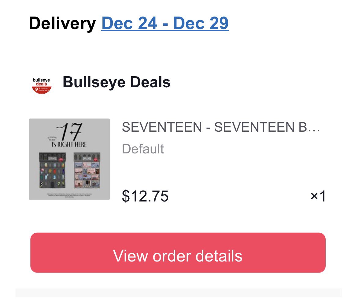 ft_caritheicon's tweet image. on bullseye deals rn you can get svt 17 is right here album for $13 it on tiktok shop. i bought it honestly worth it considering how expensive it is