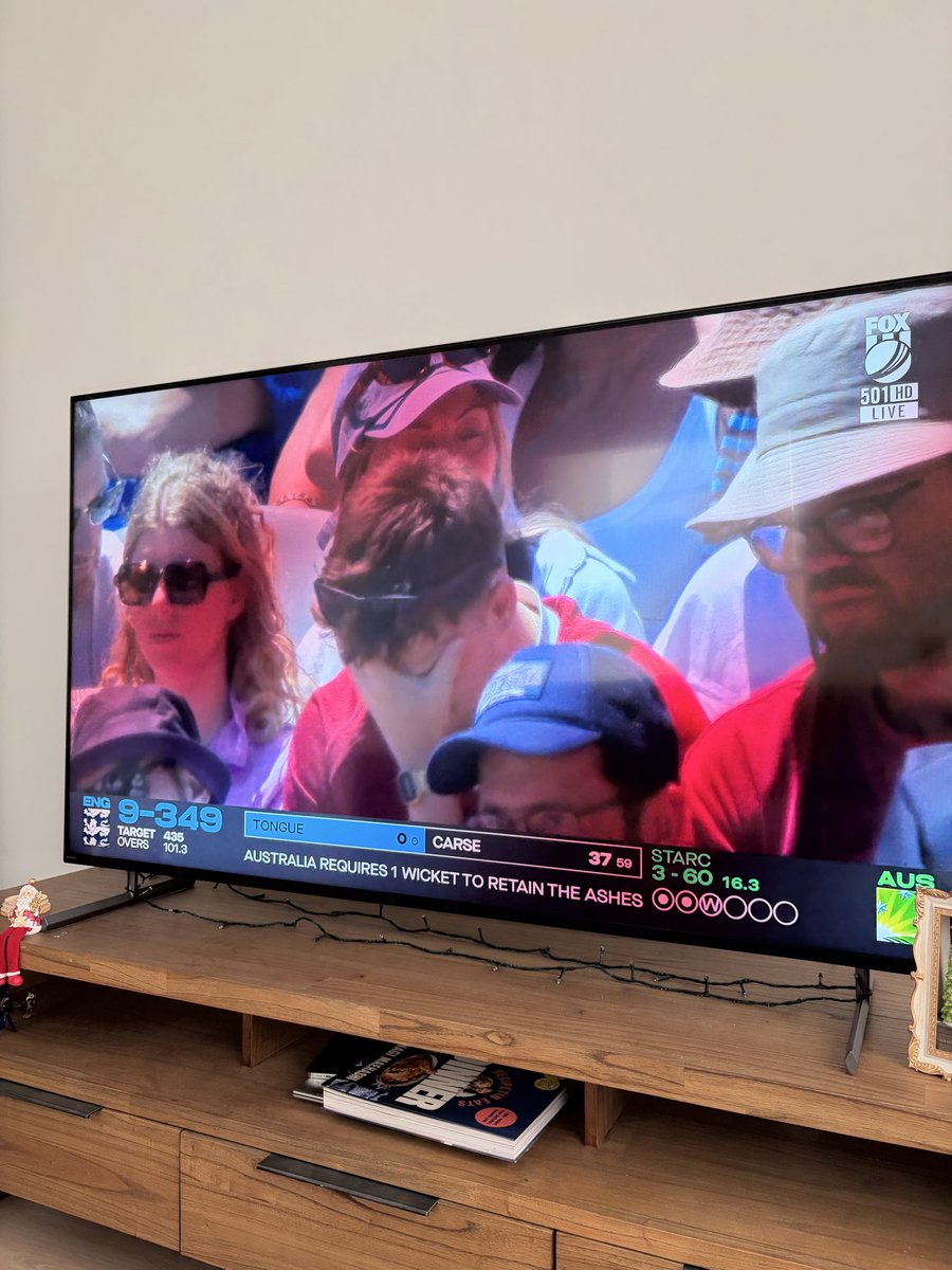 We saw YOU cry on the tellyyyyy #Ashes2025