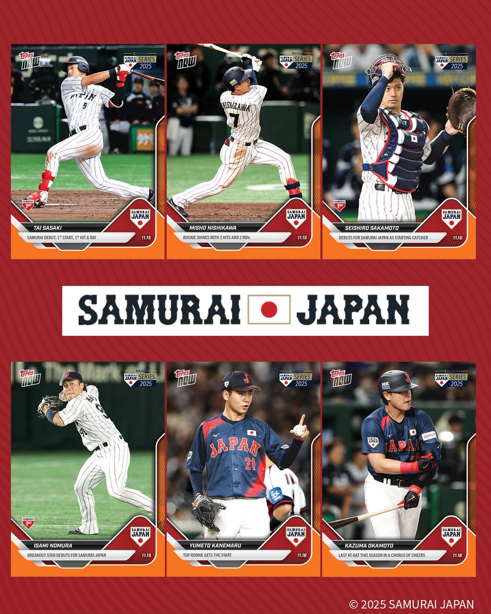 限定5枚！侍ジャパンのパラレルカード🔥 このカードのベース版を購入