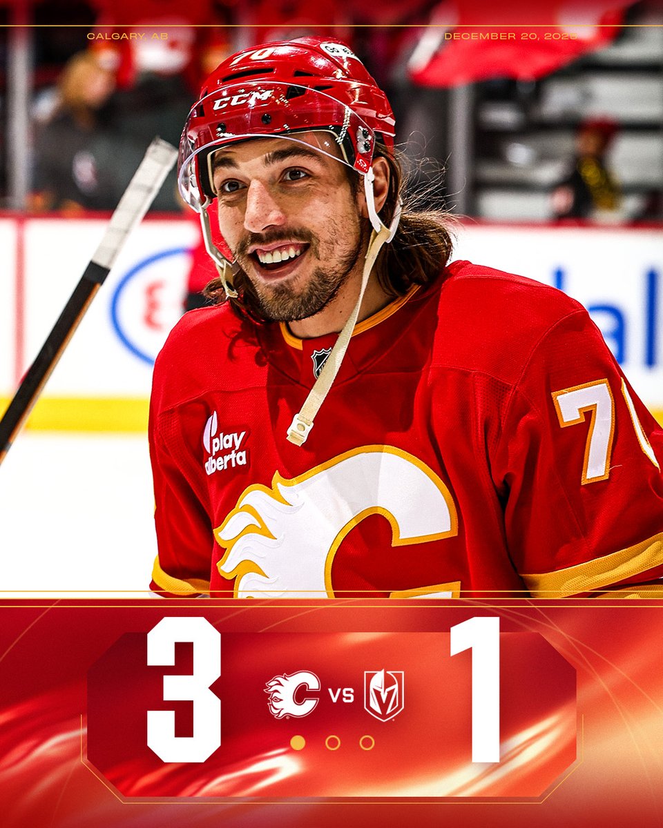 NHLFlames's tweet photo. What a start 🔥 https://t.co/90HkHq47vB