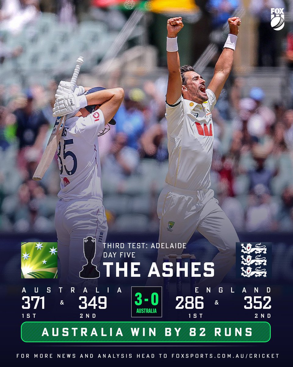 FoxCricket's tweet image. The "worst Australian team in 15 years" has won the Ashes urn in just 11 days 🏆

MORE 👉 bit.ly/4asi010

#Ashes