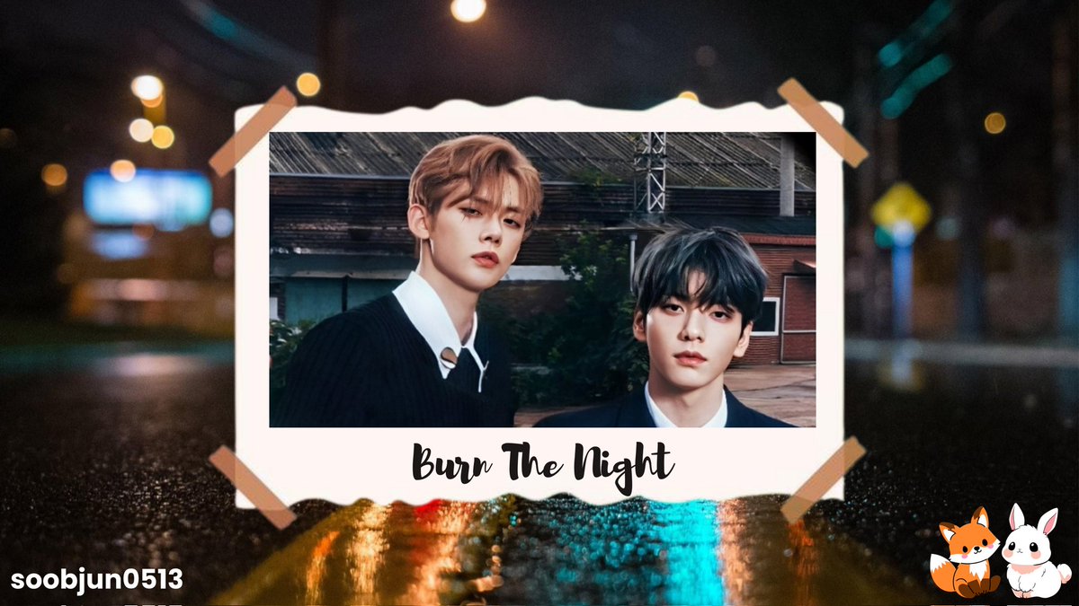 soobjun0513's tweet photo. #SOOBJUN 🐰🦊
Few-Tweets Naration

"BURN THE NIGHT"

Siapa sangka, Yeonjun—adik ketua geng yang terluka oleh pengkhianatan—jatuh cinta pada Soobin, pemimpin dingin Orion yang memilih cinta demi menghentikan perang antar geng.

Happy Reading 🍀 https://t.co/oAoDD6HN7h
