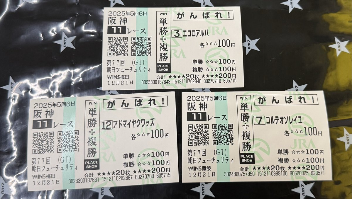 エイシンプレストン　馬券 来年もどれだけ人気が低かろうが、シックスペンスの単勝馬券を買って