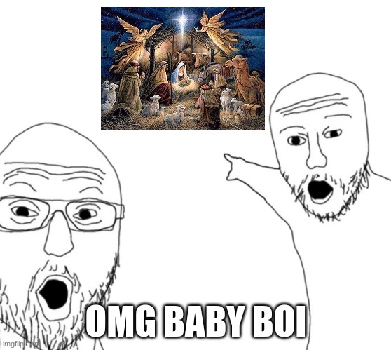 wojakcoineth's tweet image. HE LAY IN A MANGOOOOOOOOR