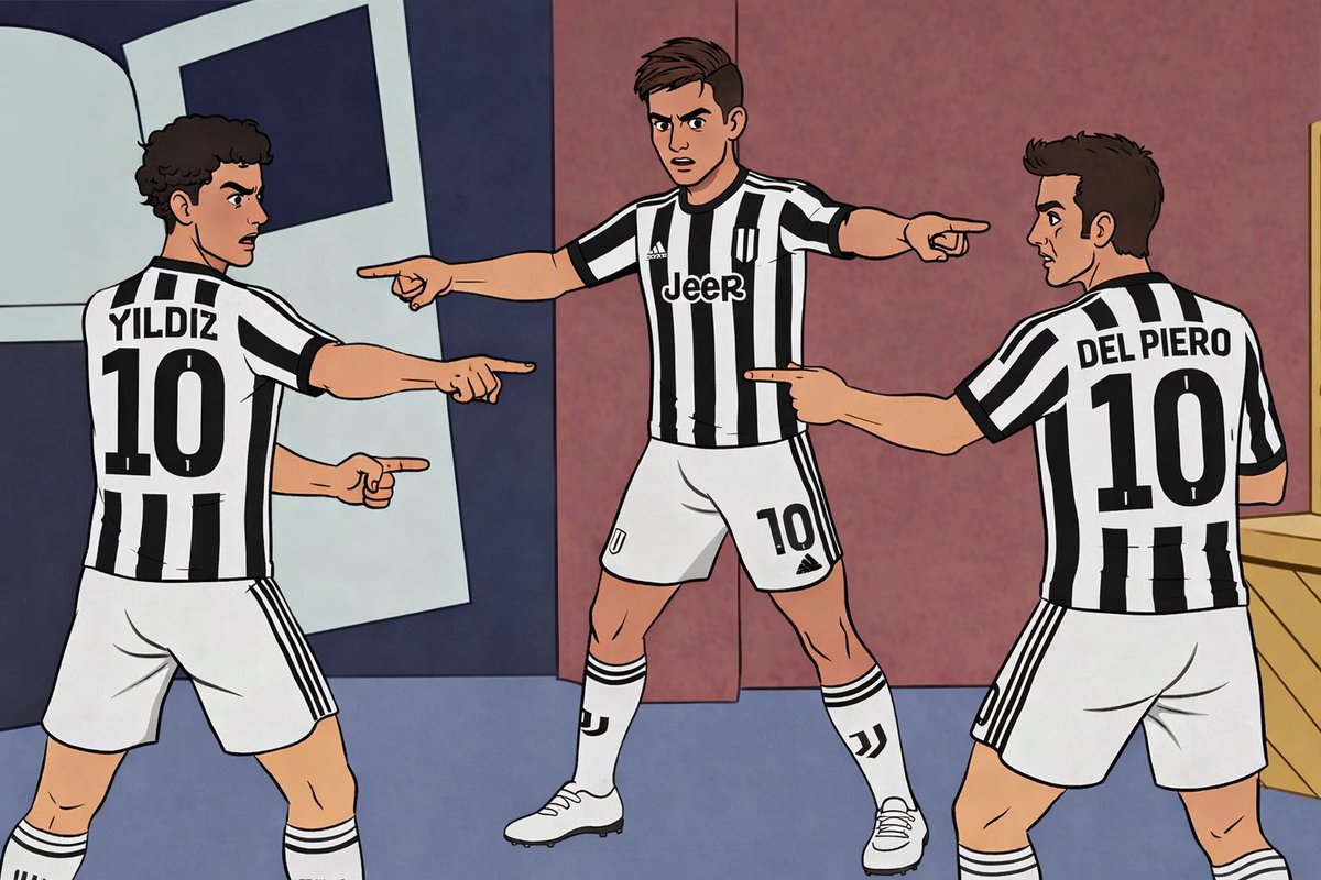 All three Juventus number 10’s past and present were at the Allianz Stadium. 

#JuveRoma