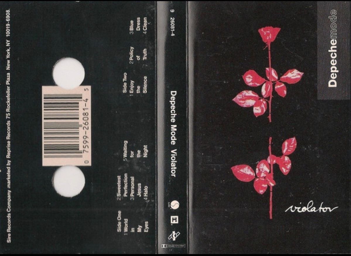 bab0oshk44's tweet image. Depeche Mode, Violator (1990)