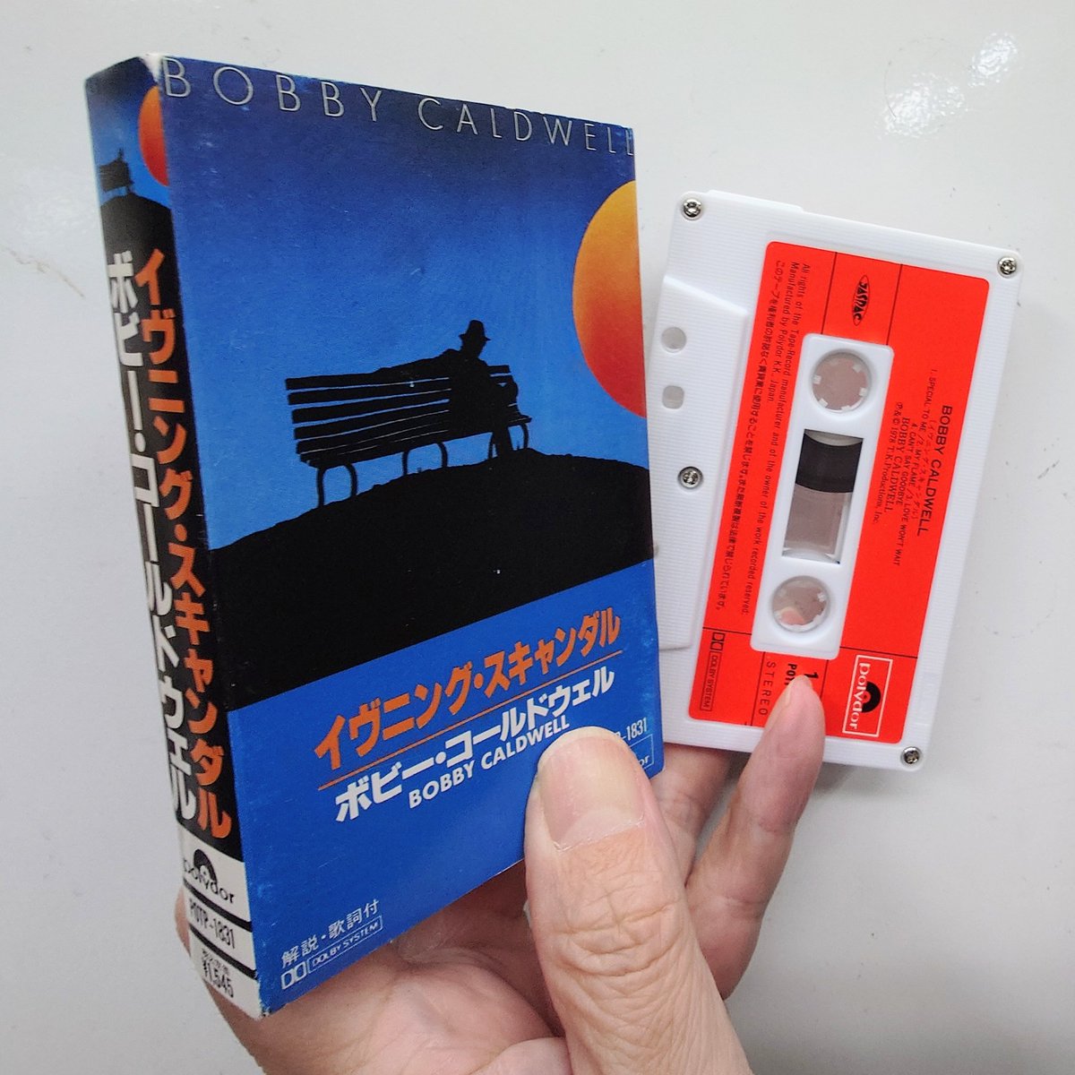 ボビー・コールドウェル　VHS 東京LIVE　ビデオテープ　未DVD 本店2Fカセット新入荷】