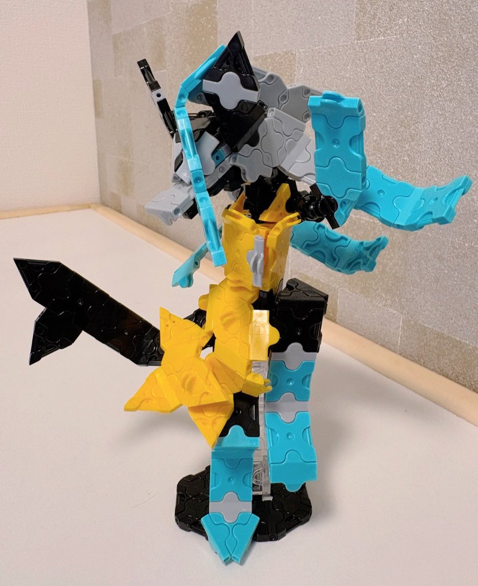 完成✨メガルカリオＺ✨✨✨
#LaQ #lucario