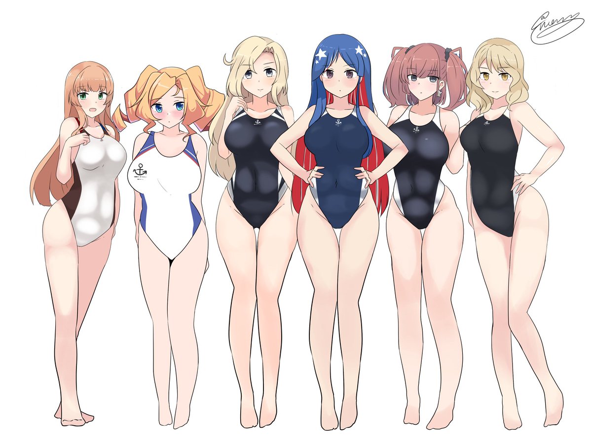 アトランタ(艦これ) ,ホーネット(艦これ) ,サウスダコタ(艦これ) 「アメリ艦娘もいいぞ」|ひよし🌺次は神戸か府中のイラスト