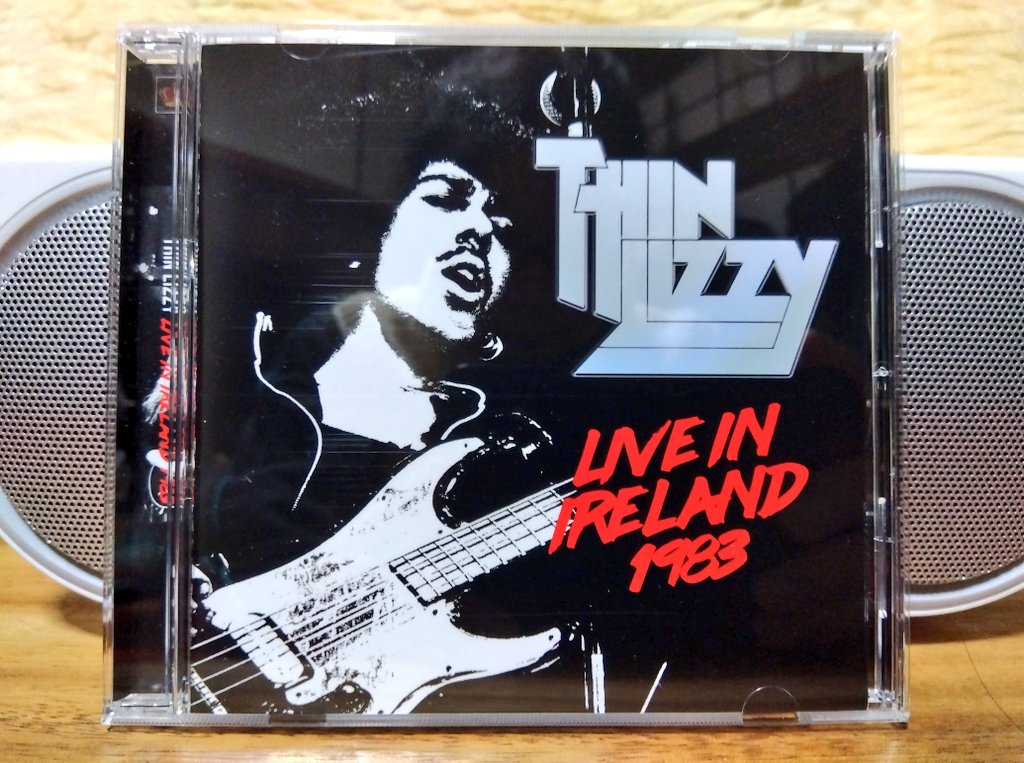 Now Playing！ #ThinLizzy LIVE IN IRELAND 1983 コレも昨日着弾