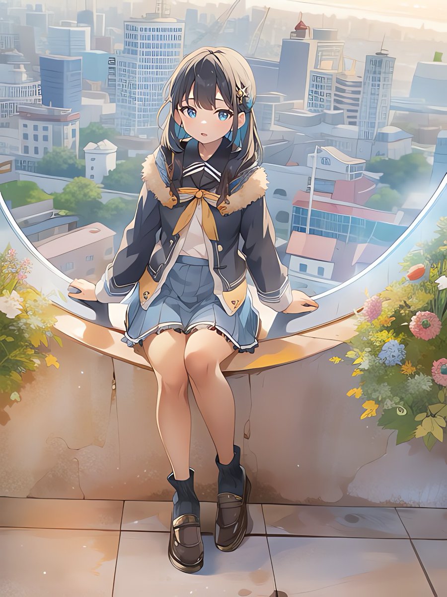 休日の小学生！
#AIイラスト #AIart #女子小学生