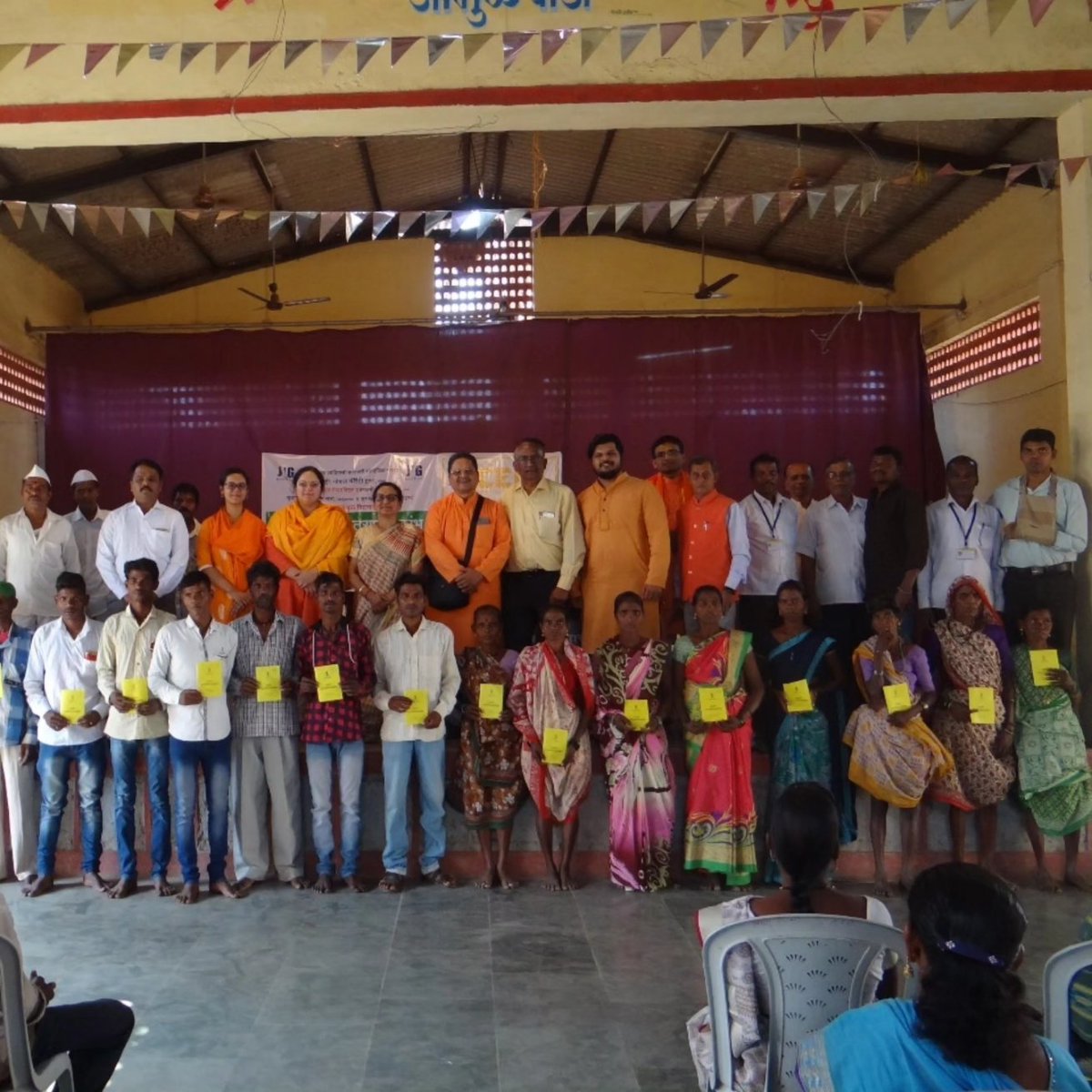 Ration Card distribution as part of Samriddhi Sadhana. This is helping reduce malnutrition and preventing deaths from starvation.

<a href="/CEIempowers/">Confederation of Empowerment Initiatives (CEI)</a> <a href="/adiwasivikasMP/">ADIVASI VIKAS PARISHAD MADHYA PRADESH</a> <a href="/dasamindia/">Dalit Adivasi Shakti Adhikar Manch</a> <a href="/TribalAffairsIn/">Ministry of Tribal Affairs, Govt. of India</a>