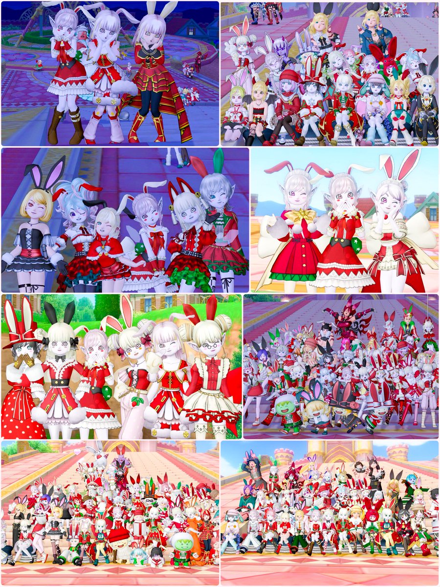 可愛いクリスマスうさぎちゃんが いっぱいなイベントにお邪魔しました