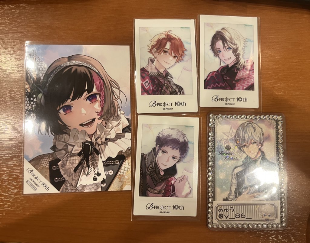 交換】 B-Project Bプロ 10th 10周年 チェキ AGF特典 《譲》 チェキ