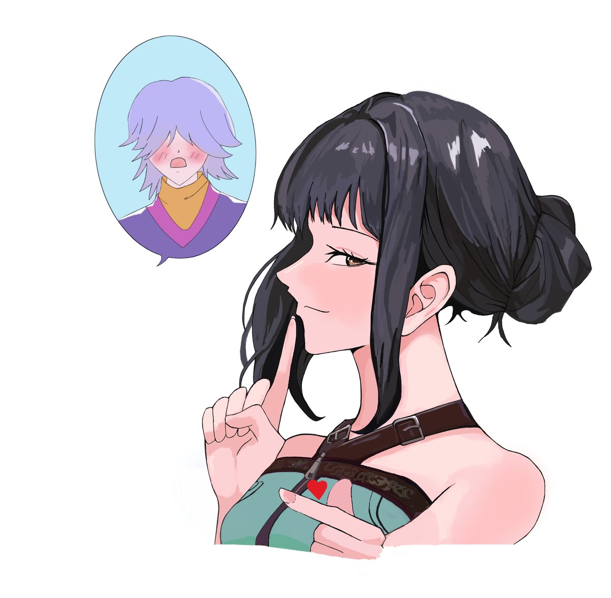 Zoey and Mystery #KPOPDEMONHUNTERS #HUNTRIX