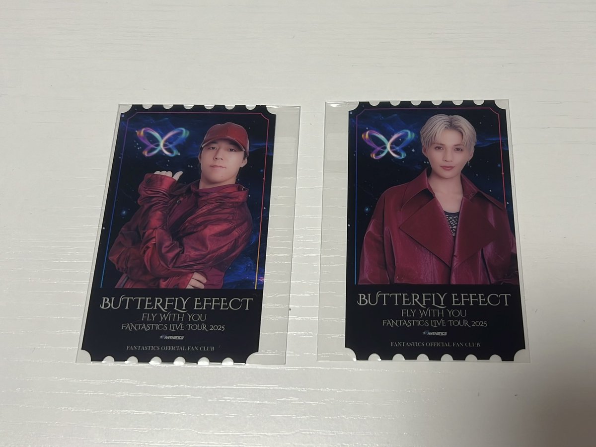 FANTASTICS ファンタ FC デジタル抽選会 クリアピクチャーチケット C賞