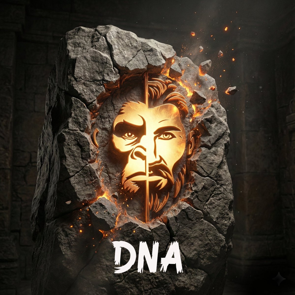 DNATOKEN_'s tweet photo. The block of marble is not the art. 
The statue inside is. 
To reveal the masterpiece, you must chip away the excess. 
Burning DNA is not destruction; it is refinement. 🗿✨ https://t.co/zfHYsF5hAd