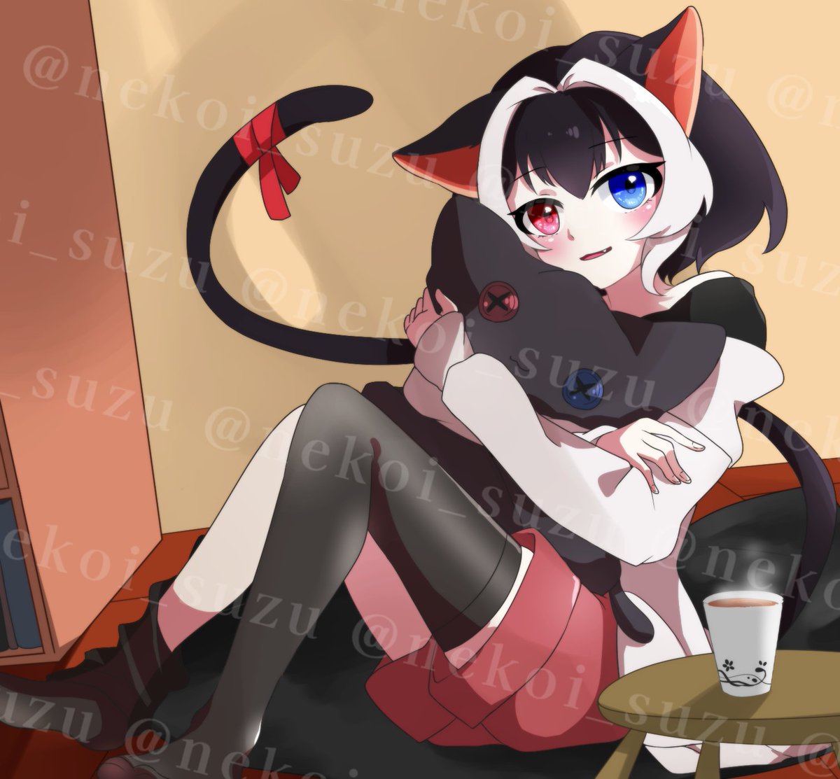 ⛩️

      ／
🐈 1枚絵公開✨
      ＼

2000人登録いったら公開しようと思っていた1枚絵の公開です🎉
なんと、猫居の自作です🙌✨
冬のお家デート猫居、いかがですか😁

🔔
#猫居にかしこみ申す