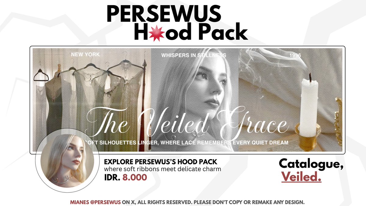 persewus's tweet image. mind to help rt &amp;amp; ospek? grazie♡

dropped new catalogs yesterday, and today there’s more! meet VEILED, REVERIE, FADED &amp;amp; VELLICHOR. all layouts are UFS yup, please show them lots of love &amp;amp; DM me if anything seems off ♡ #zonauang