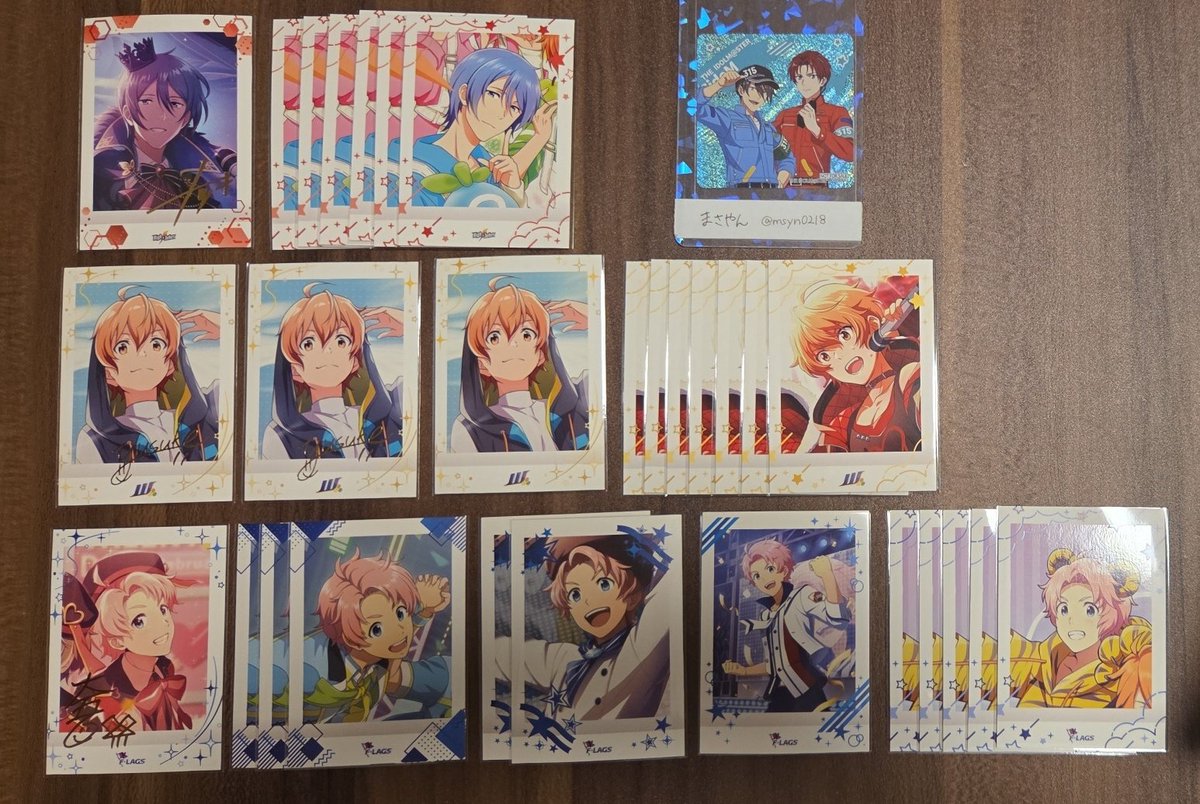 譲渡・交換】アイドルマスターSideM ぱしゃこれ 譲）夏来 悠介 大吾 求