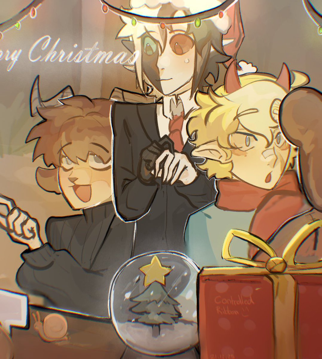 ctrledribbon's tweet image. Finished! Merry early Christmas!

#dsmpfanart