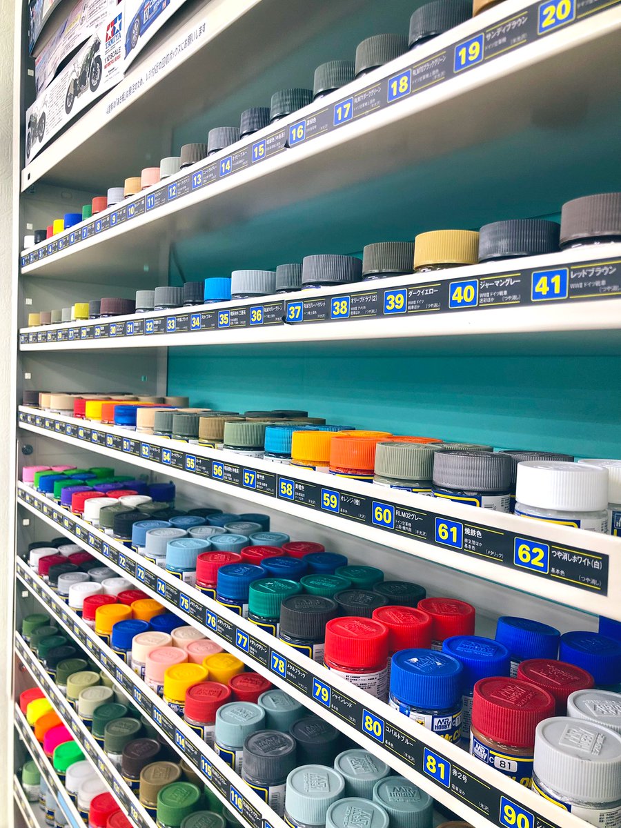 定番カラー】 ・GSIクレオス ・ガイアノーツ 🎨ラッカー塗料を補充しま