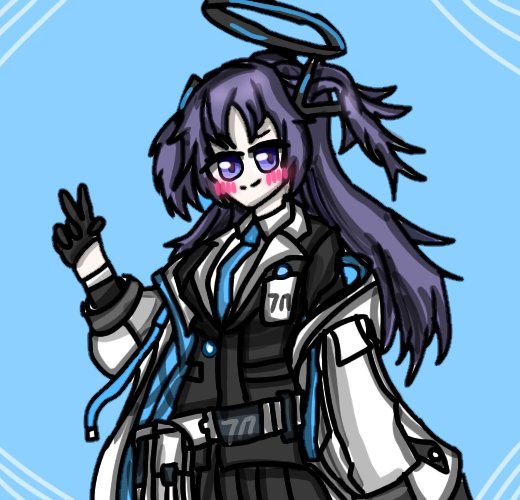 Jack_pot_07770's tweet image. ブルアカのユウカを描いてみました！

#ブルアカ
#ブルーアーカイブ
#イラスト練習中